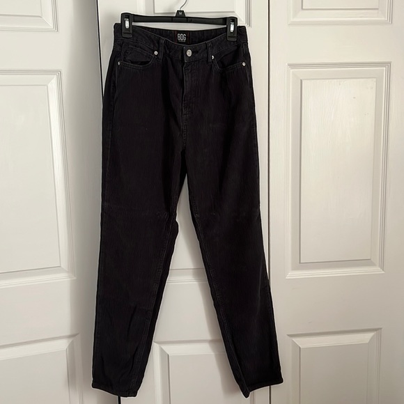 BDG Urban Outfitters navy corduroy mom high rise pants - Picture 1 of 3